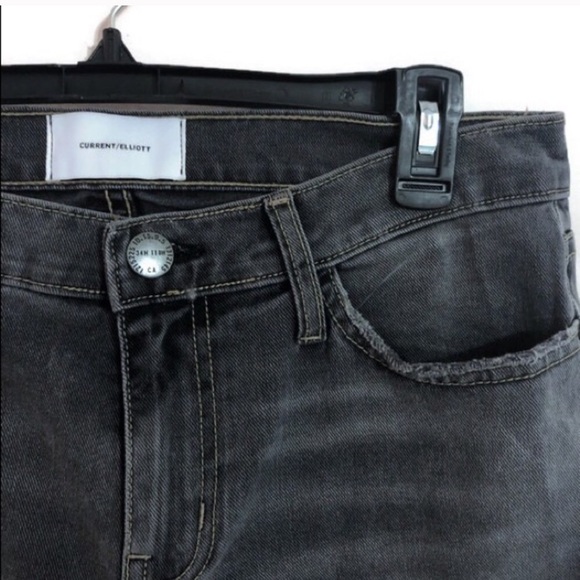 Current/Elliot High Waist Denim Ankle Skinny Jeans - Picture 5 of 6